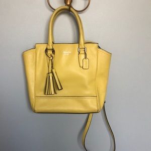 Yellow Coach Bag